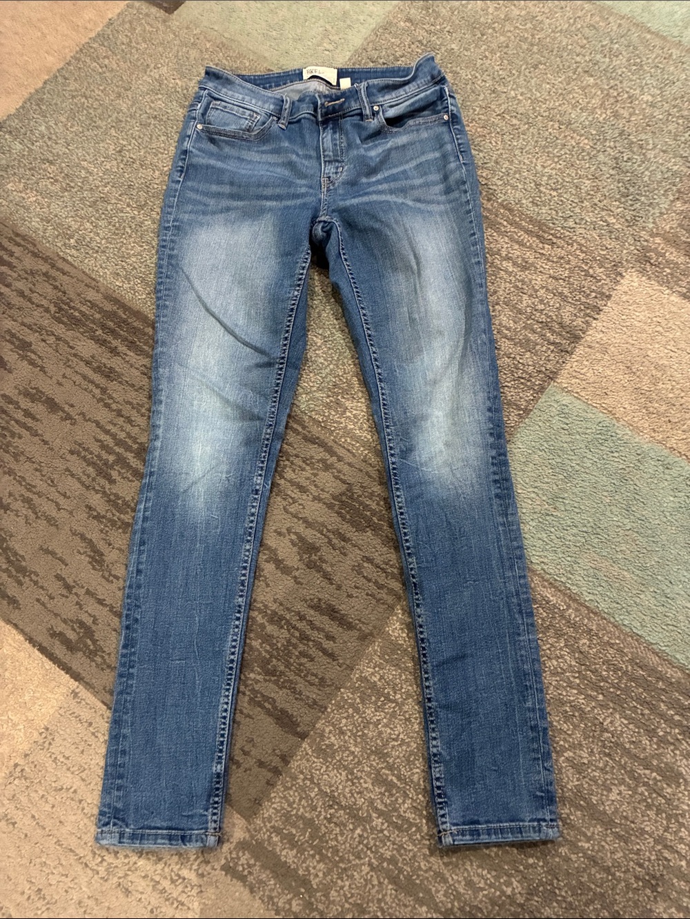 BKE Women's Light Blue Skinny Jeans-Payton 28R